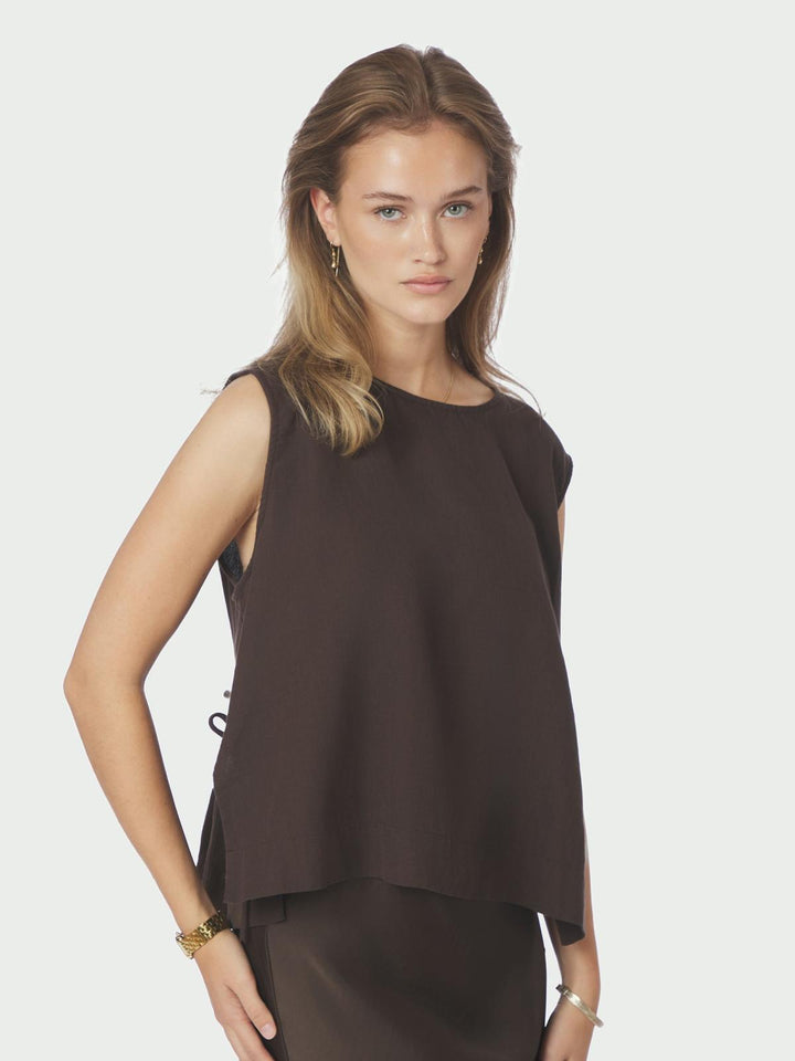 Svetlana linen top