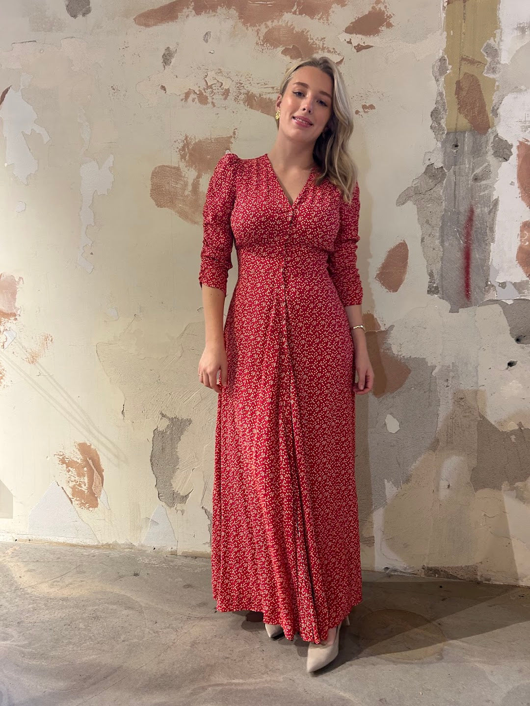 Spring Button-Down Dress