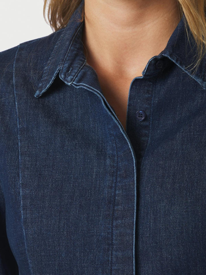 Melody denim shirt dark blue