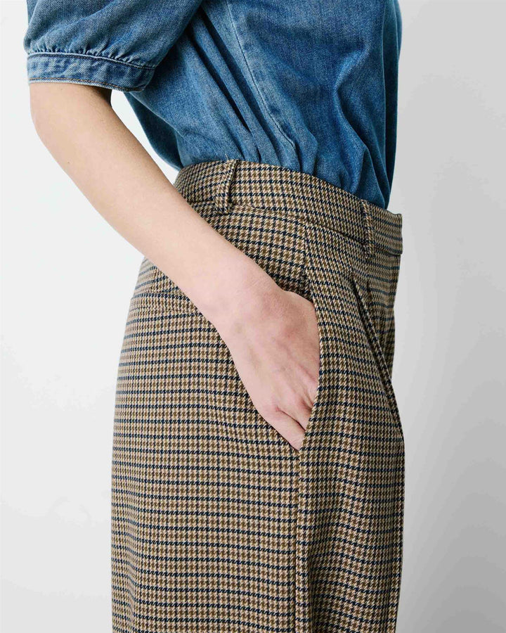 Ayen Houndstooth tailored pants