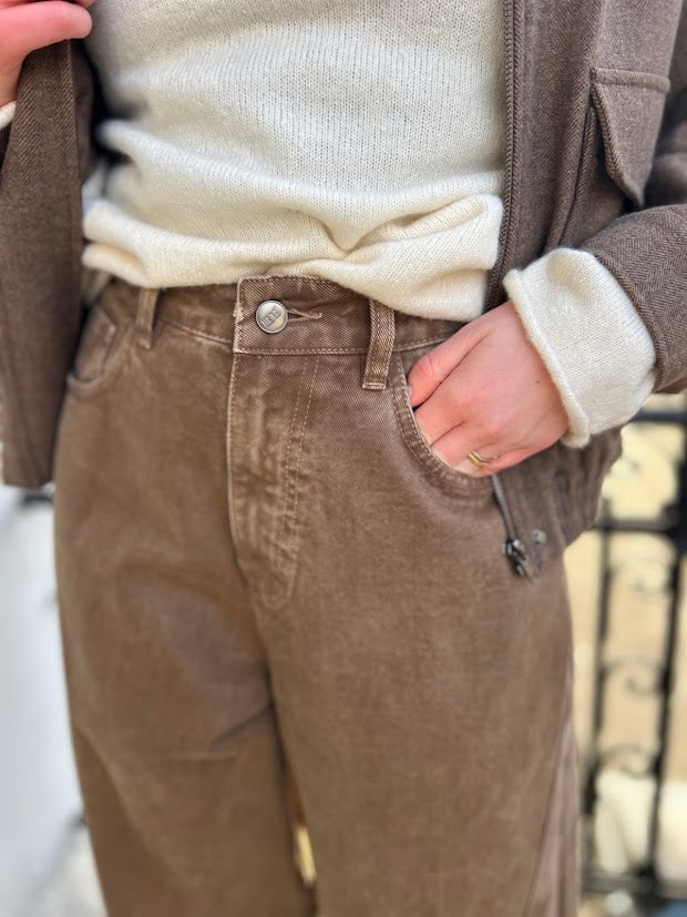 Pantalone pant marrone
