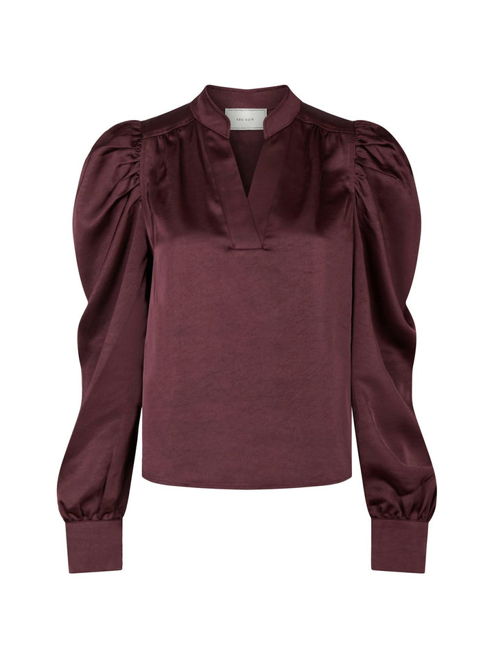 Rosslyn Heavy Sateen Bluse