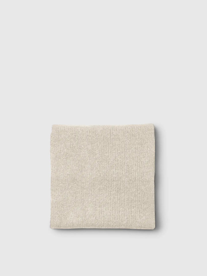 Lulu Wool Blend Narrow Knit scarf