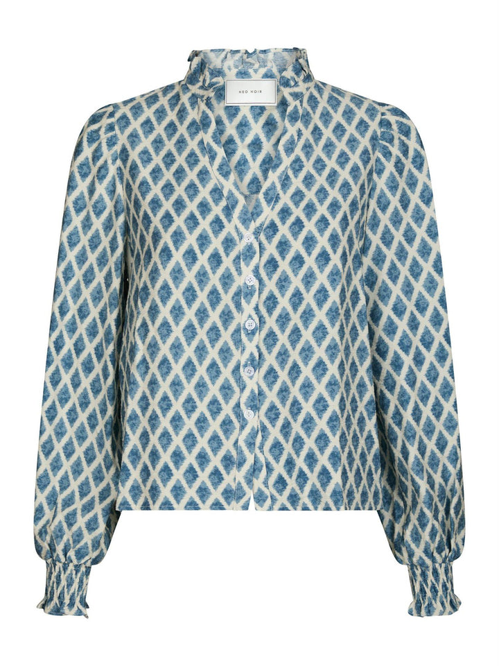 Delsie Print Blouse