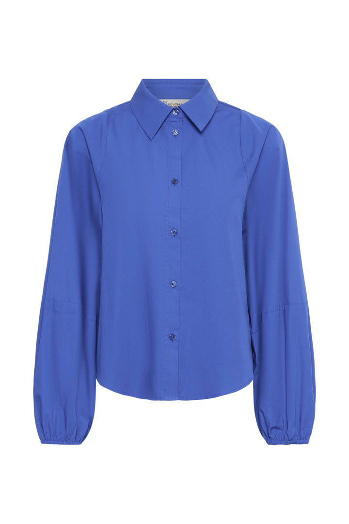 Sunna balloonsleeve shirt  blue