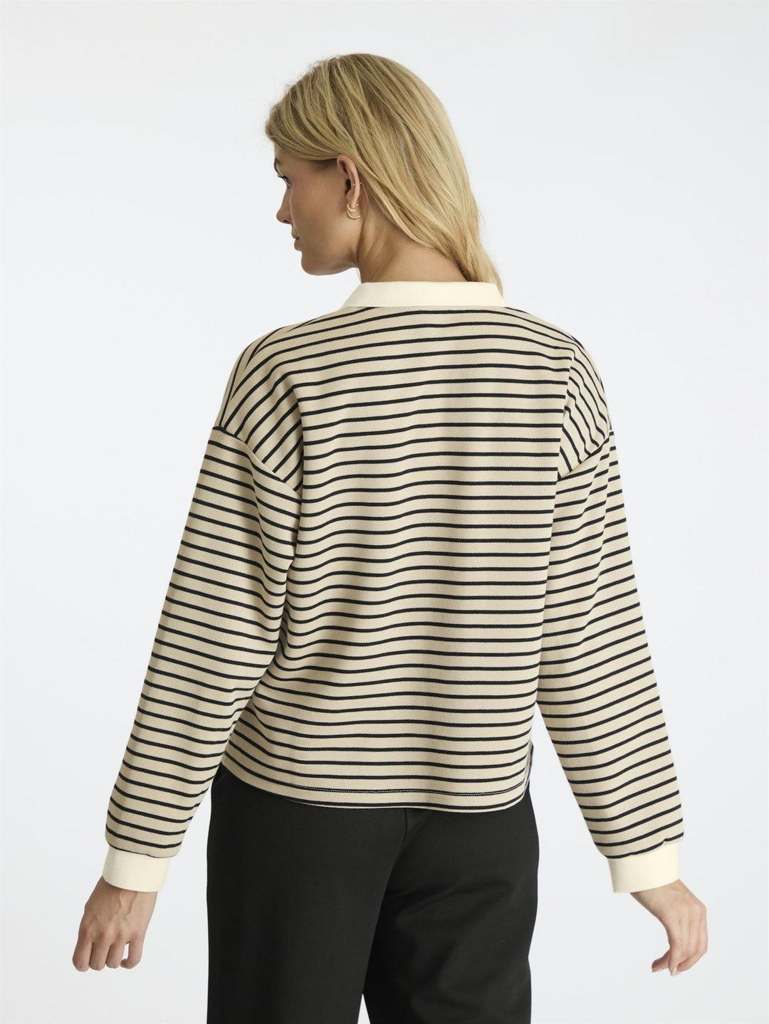 Sara Stripe Polo