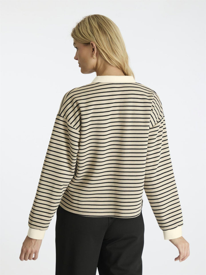 Sara Stripe Polo