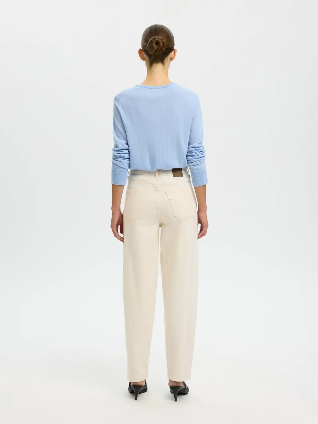 SLFTHEA LS KNIT MERINO CARDIGAN NOOS