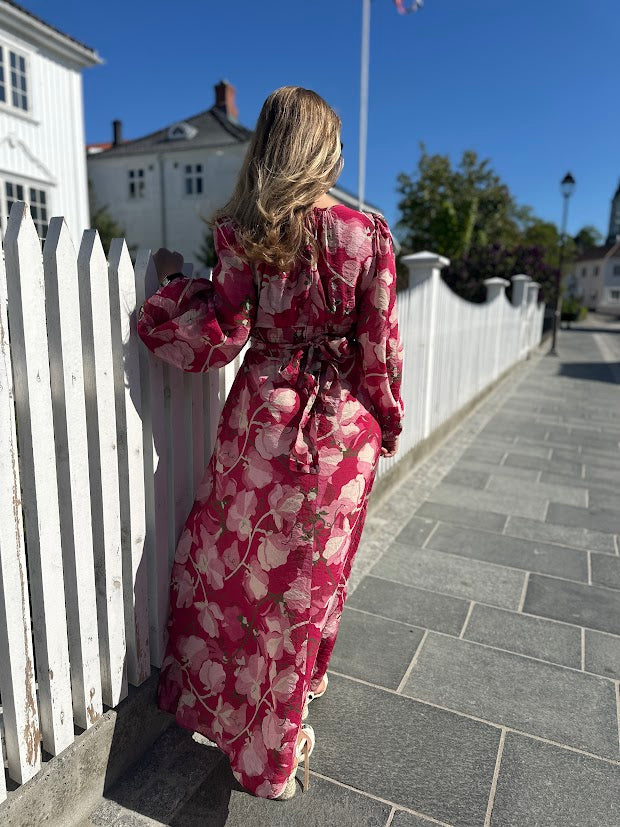 Viscose V- Neck Dress