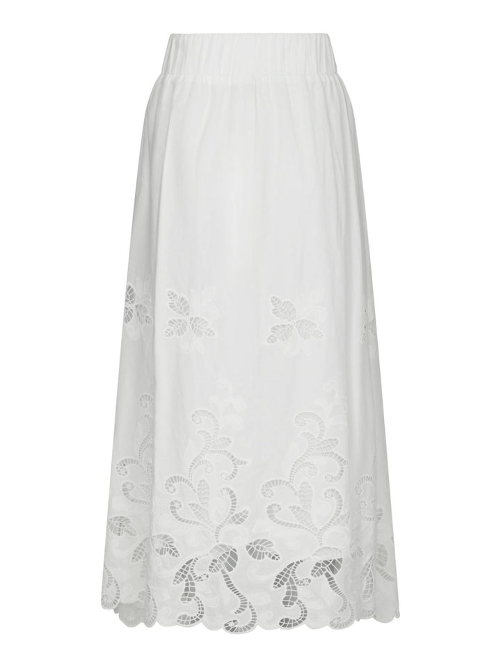 Yara Long Emb Skirt