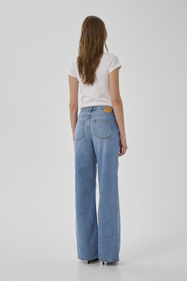 The louis high wide medium blue