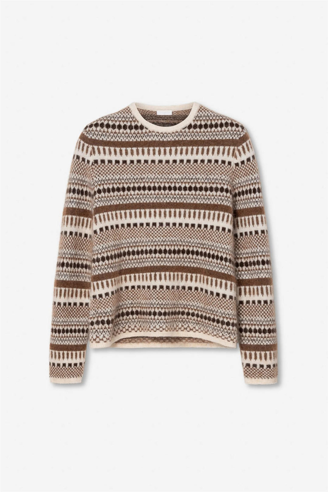 lumi knit dark brown