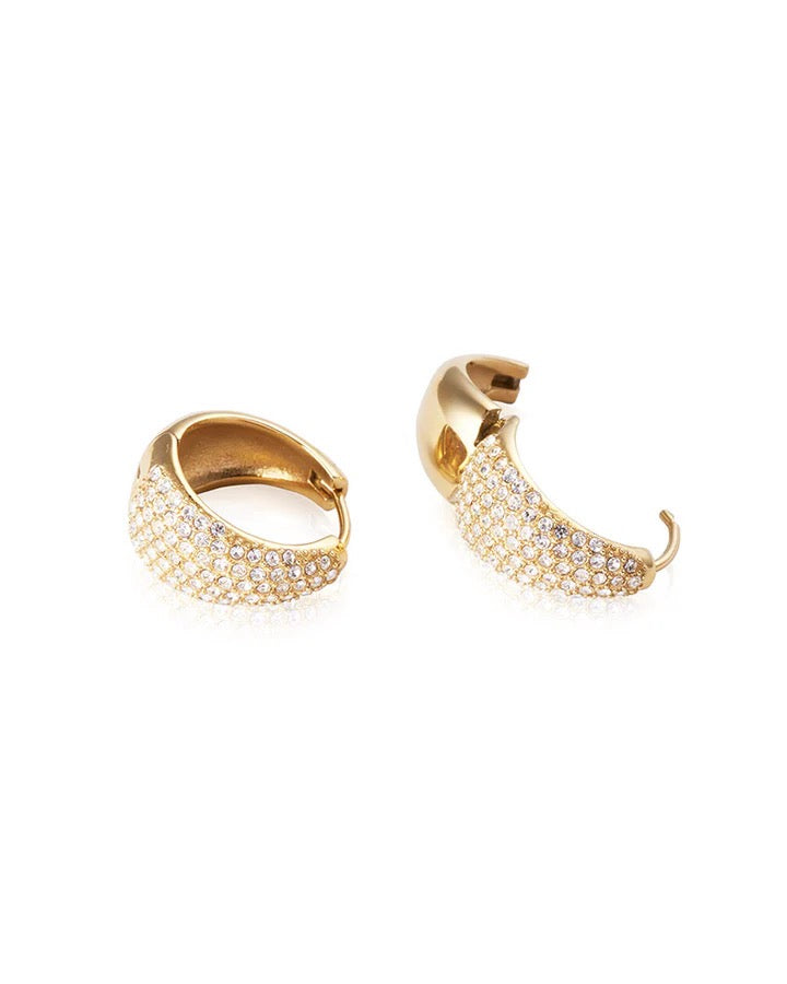 Treasure Hoops Gold Large