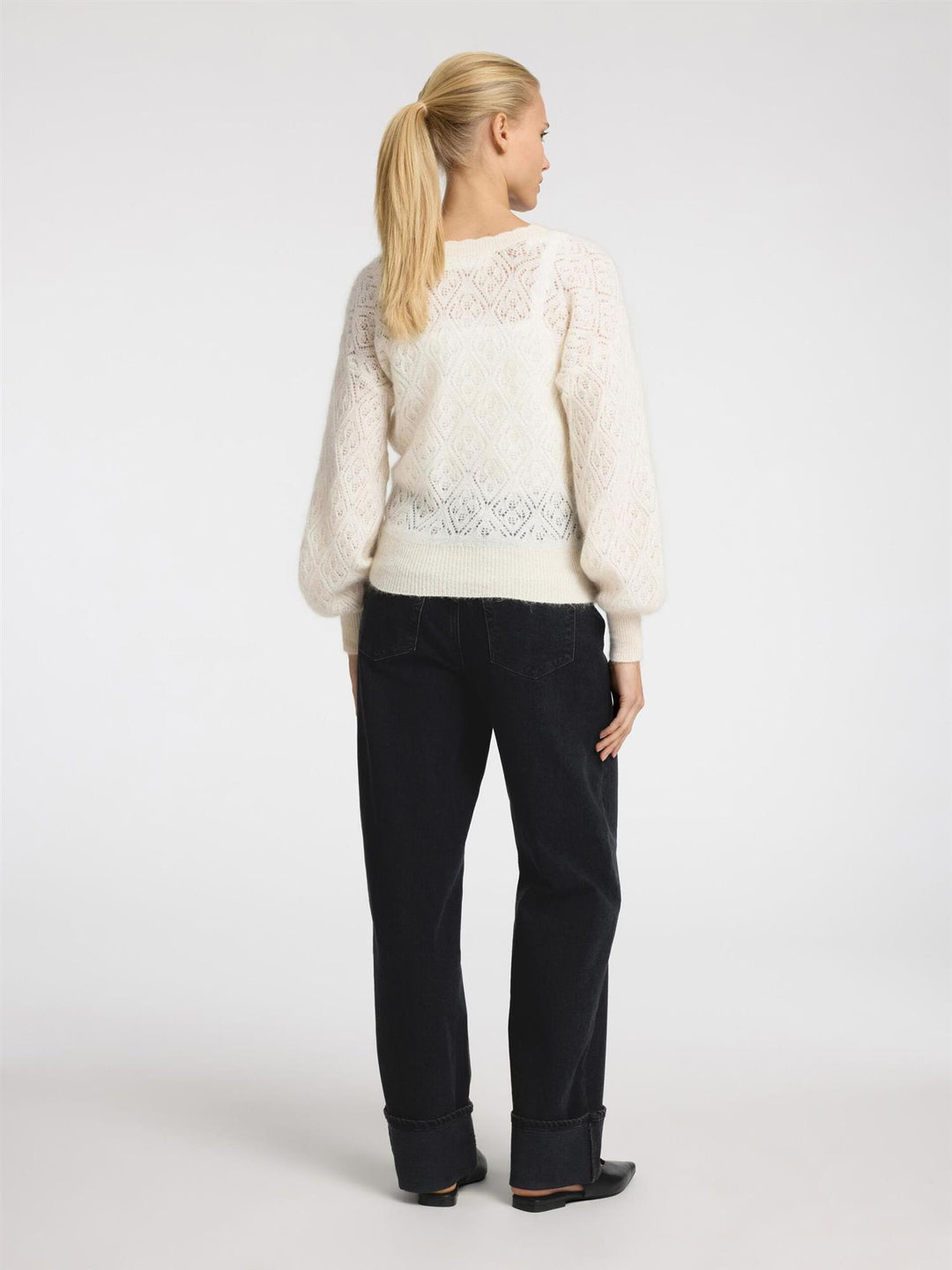 Juliet LS Wrap V-Neck Knit