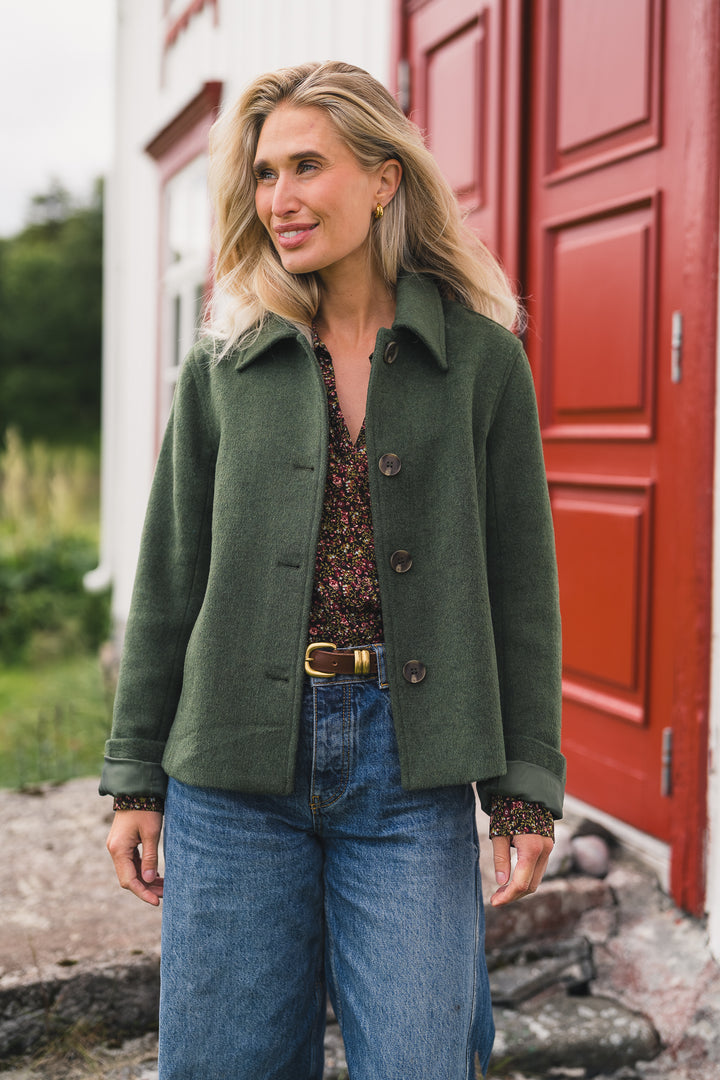 Aslaug Jacket chive