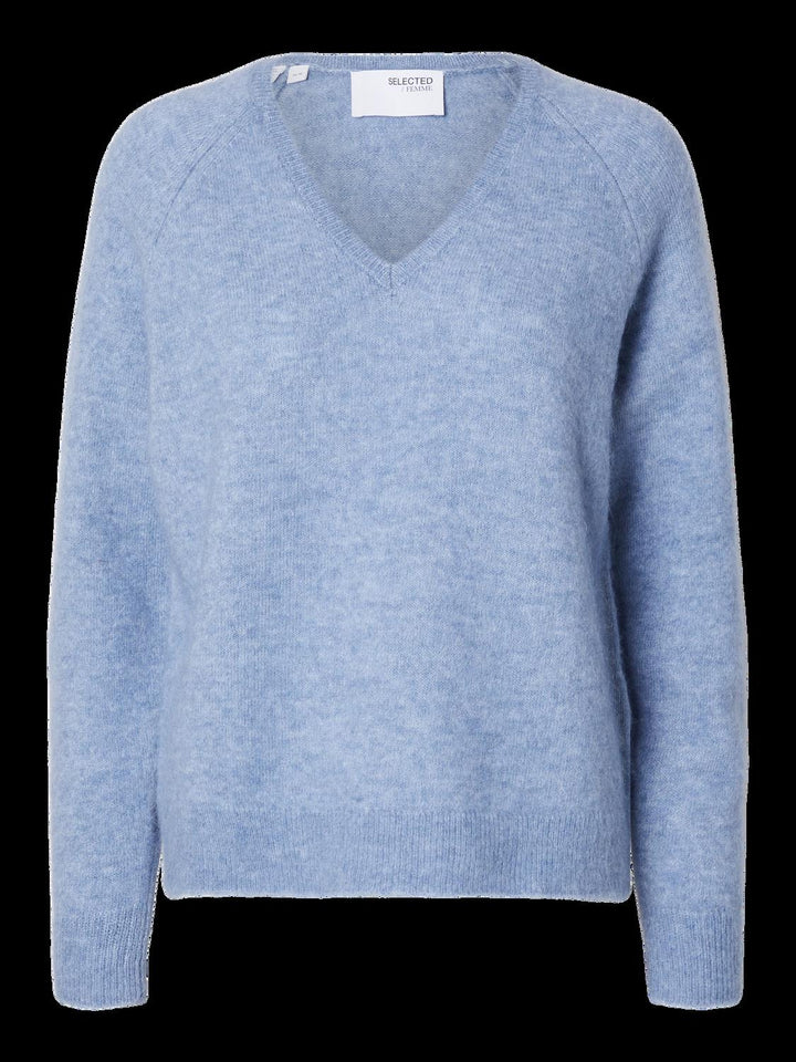 Lulu New LS Knit V-Neck