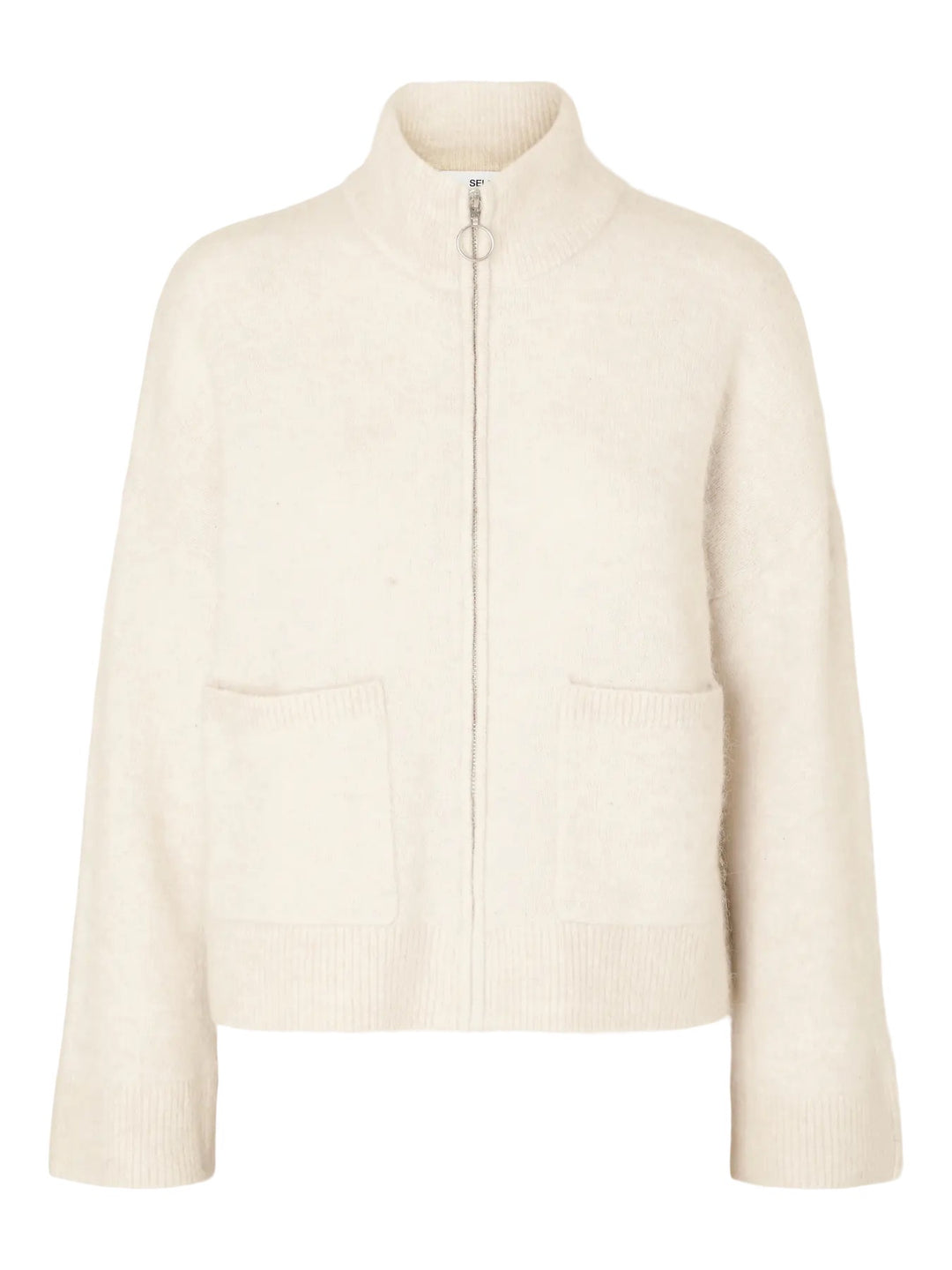 SIA RAS KNIT ZIPPER CARDIGAN