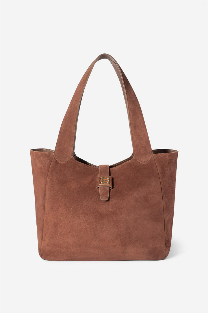 lucille tote bag large cognac