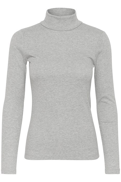 Dagna Roll Neck Melange Long Sleeve