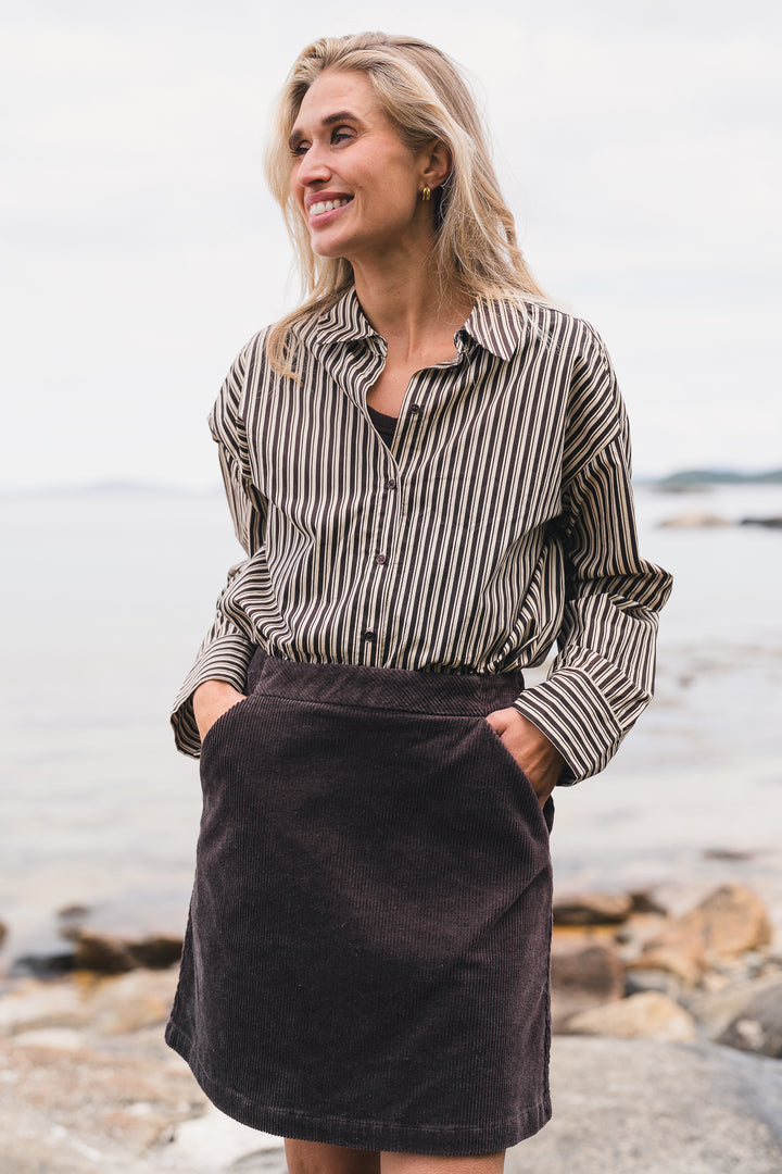 Ella skirt black coffee