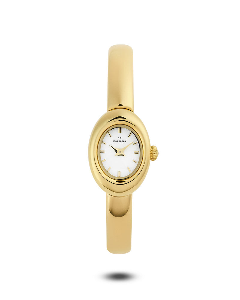 Belle Oval Petite Bangle Watch