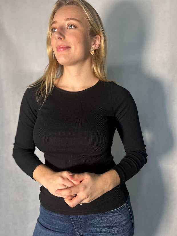 Petronella Rib Boatneck