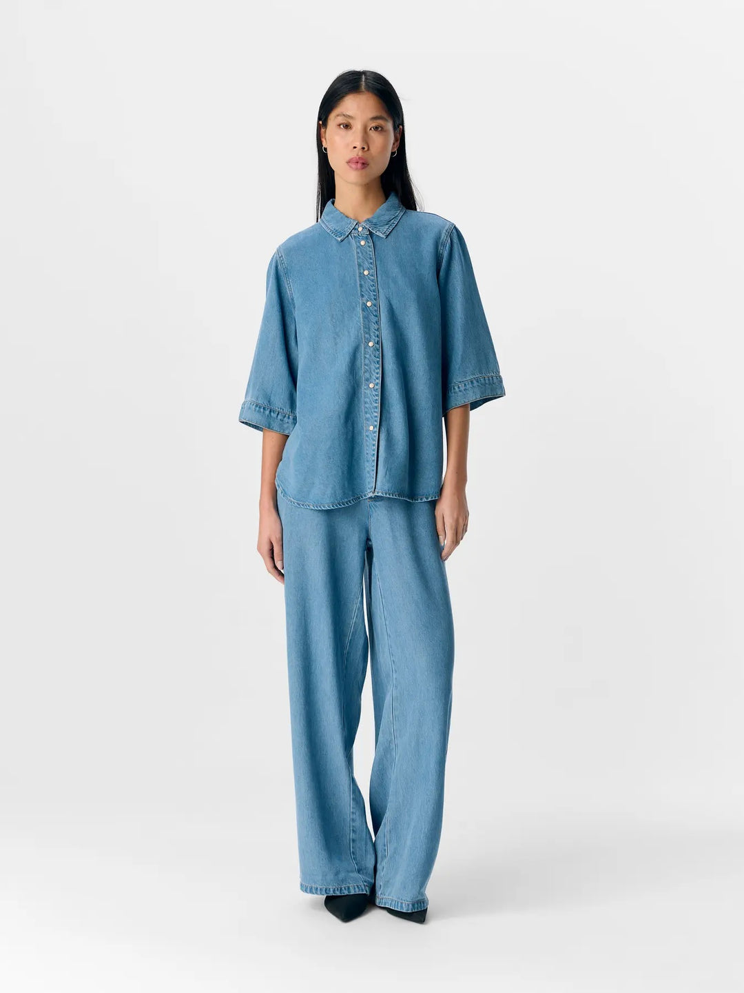 FRAME 2/4 RE DENIM TOP NOOS