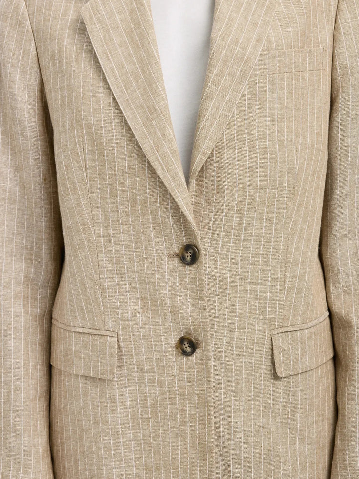 Relaxed Ida Linen Blazer