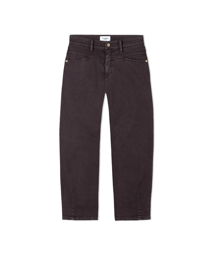 Piper long black denim
