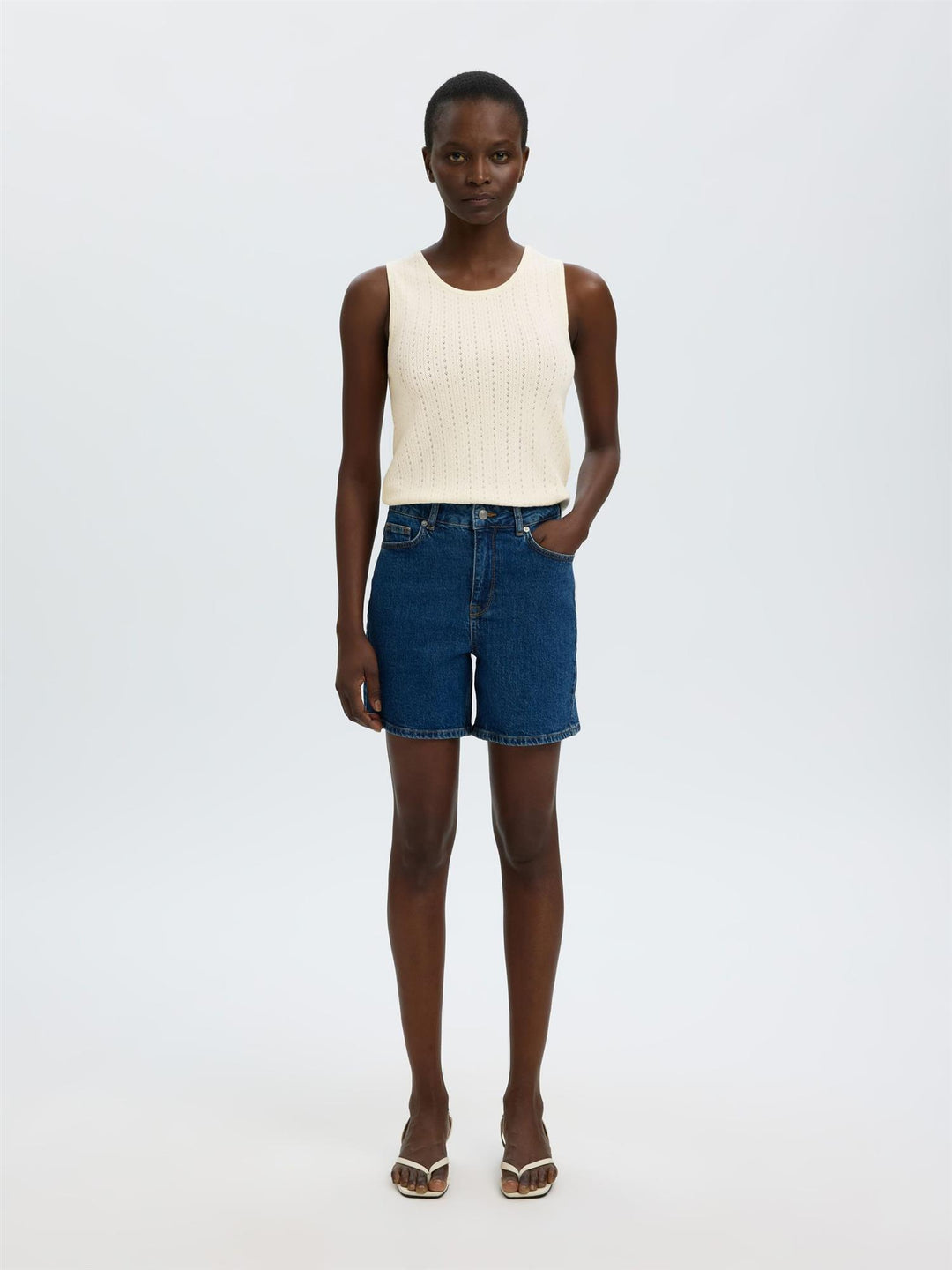 Helle Pointel Knit Top