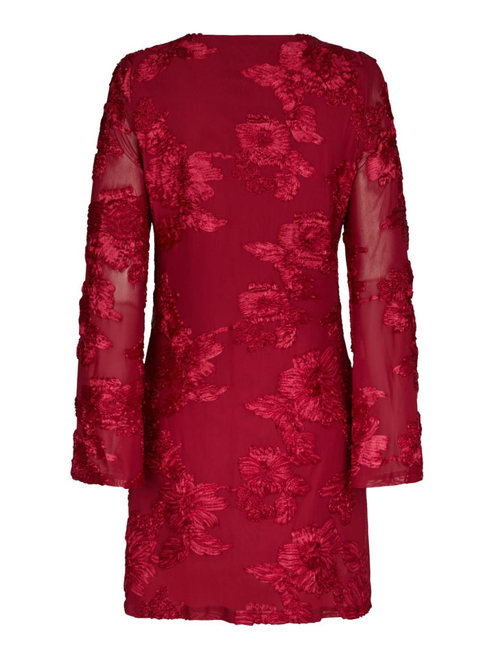 Dirina Big Flower Mesh Dress