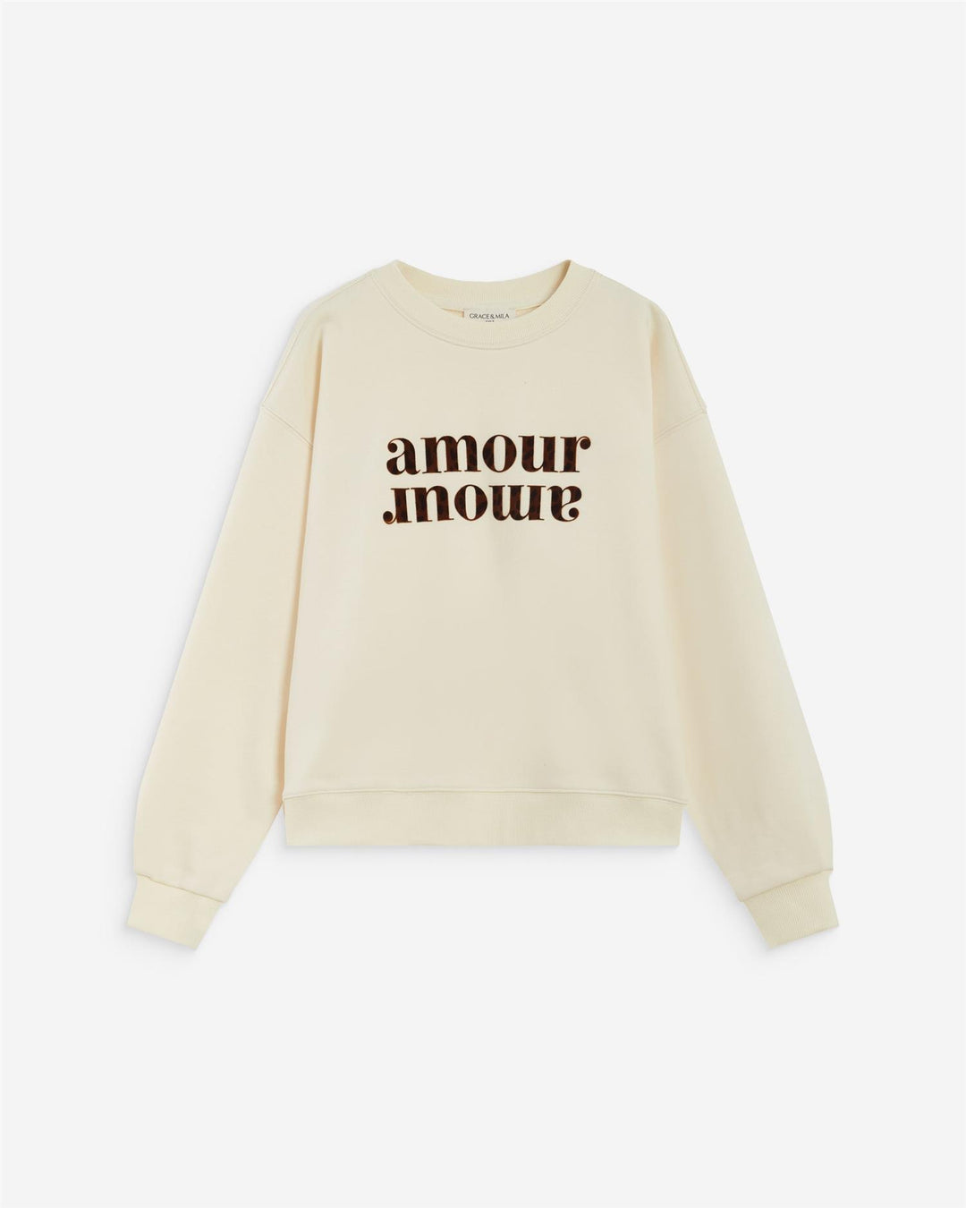 Amery relaxed slogan sweatshirt