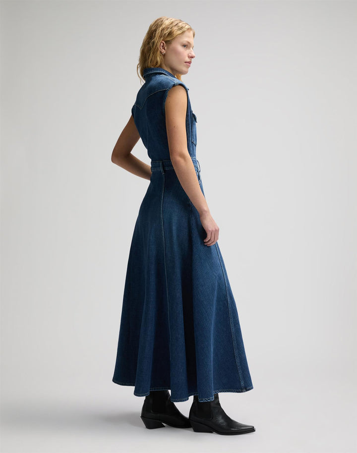 Regular Maxi Western Dress