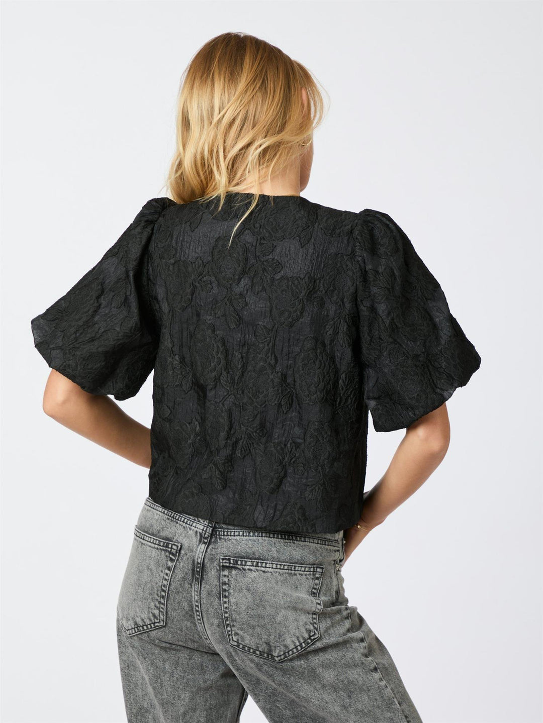 Aska Jacquard Bluse