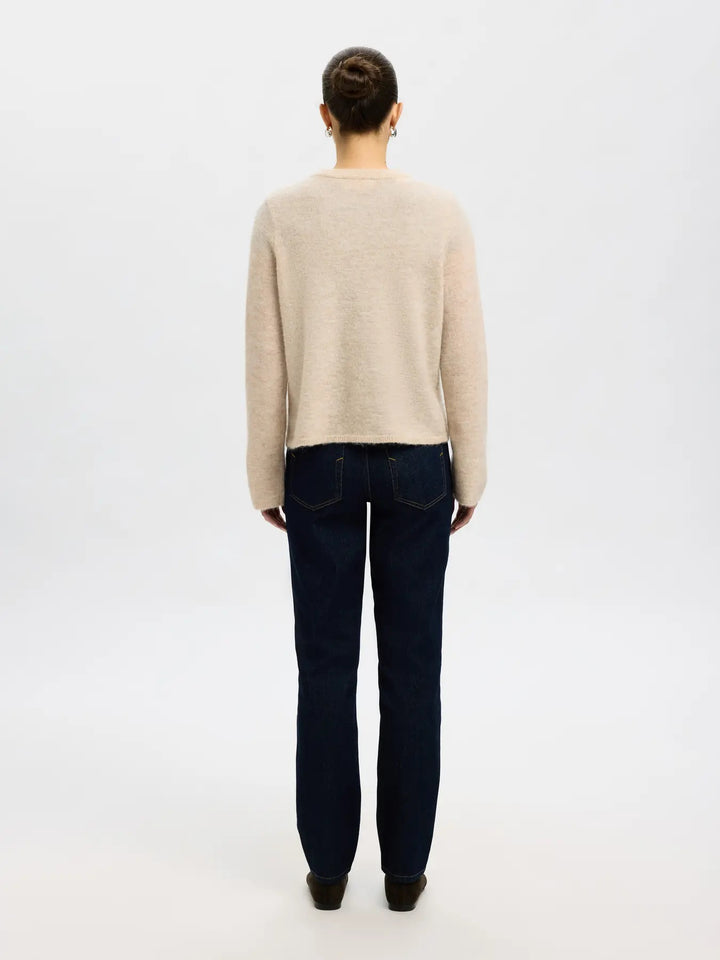 lulu new knit cardigan birch