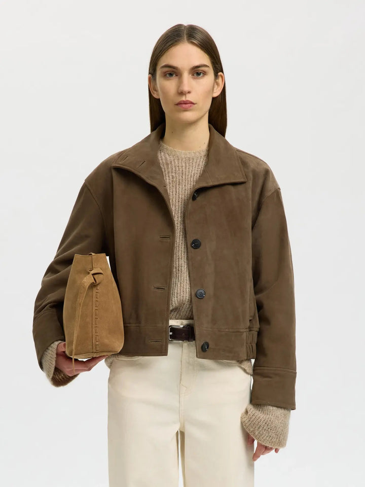 Stella Medium Suede Bag