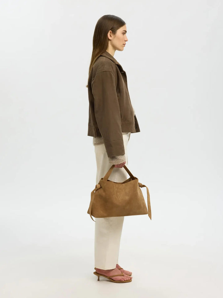 Stella Medium Suede Bag