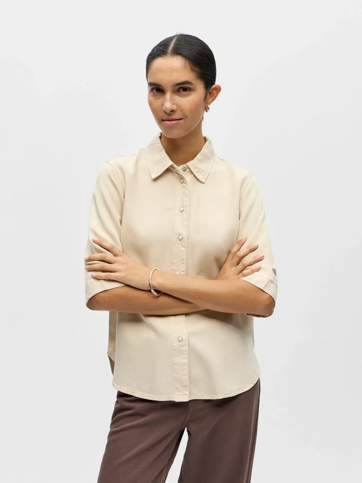 FRAME 2/4 RE DENIM TOP NOOS