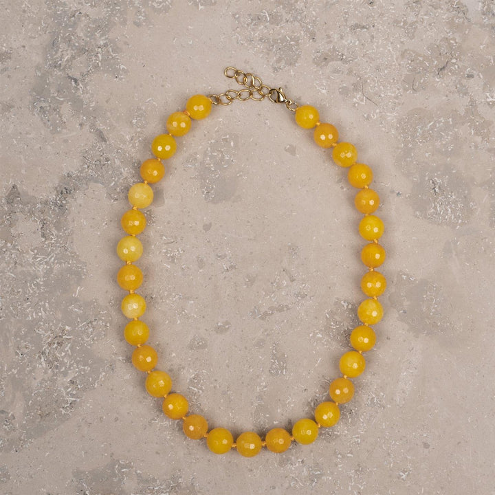 Halskjede Zoe Yellow