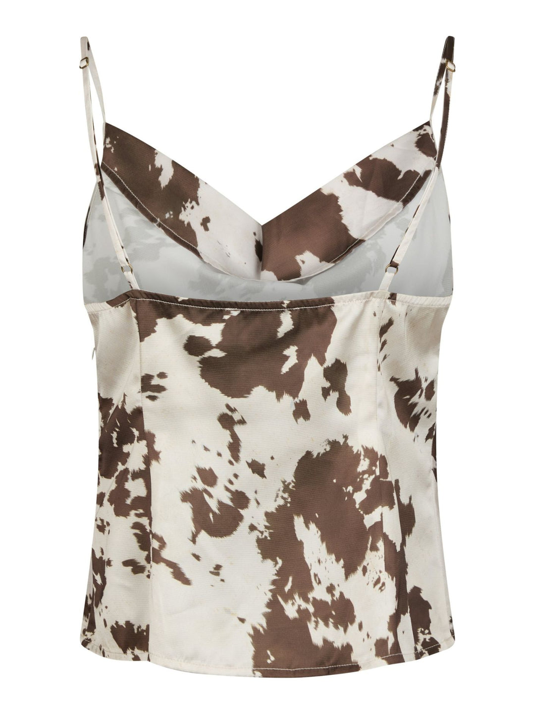 Lindy cow print top