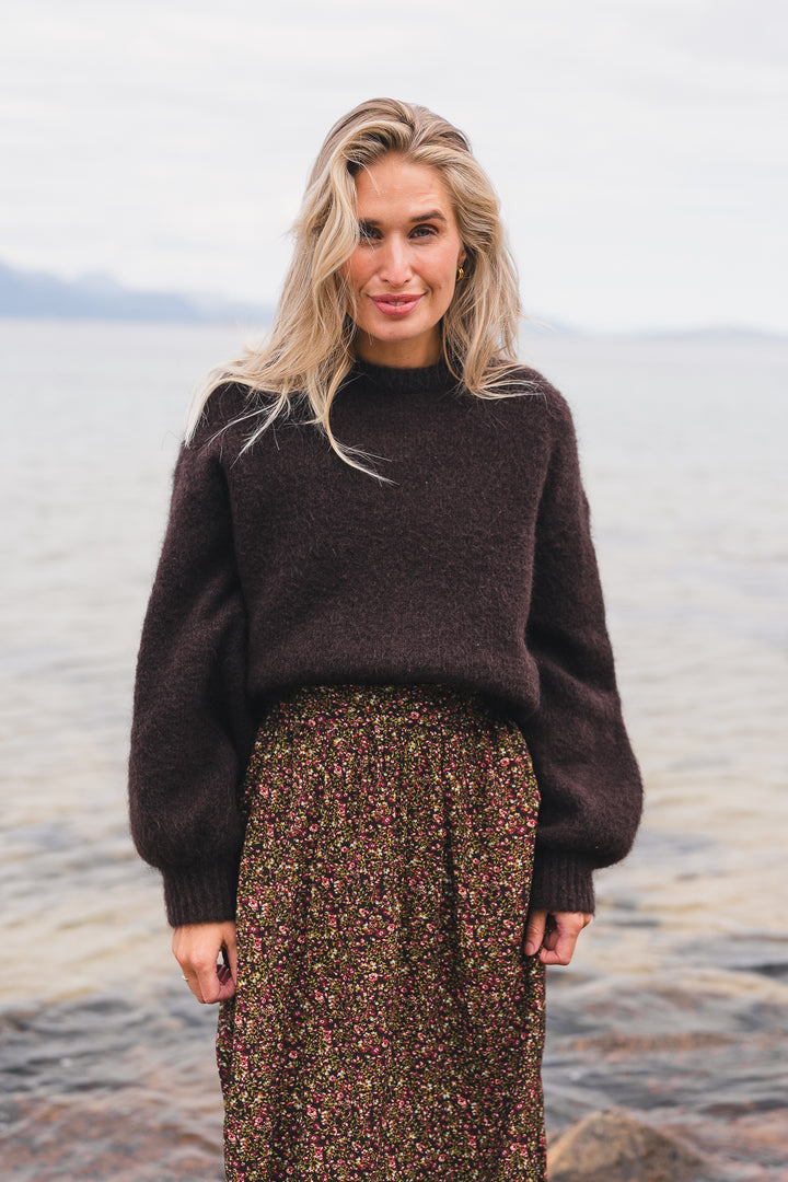 Thea amalie pullover choco
