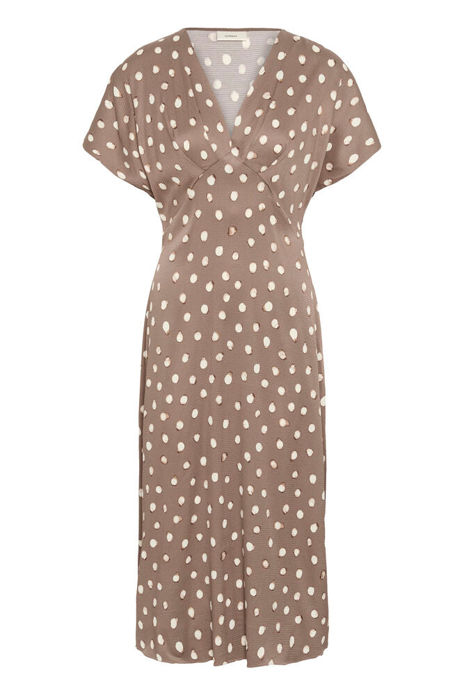 Henri Fitted Kjole, brown