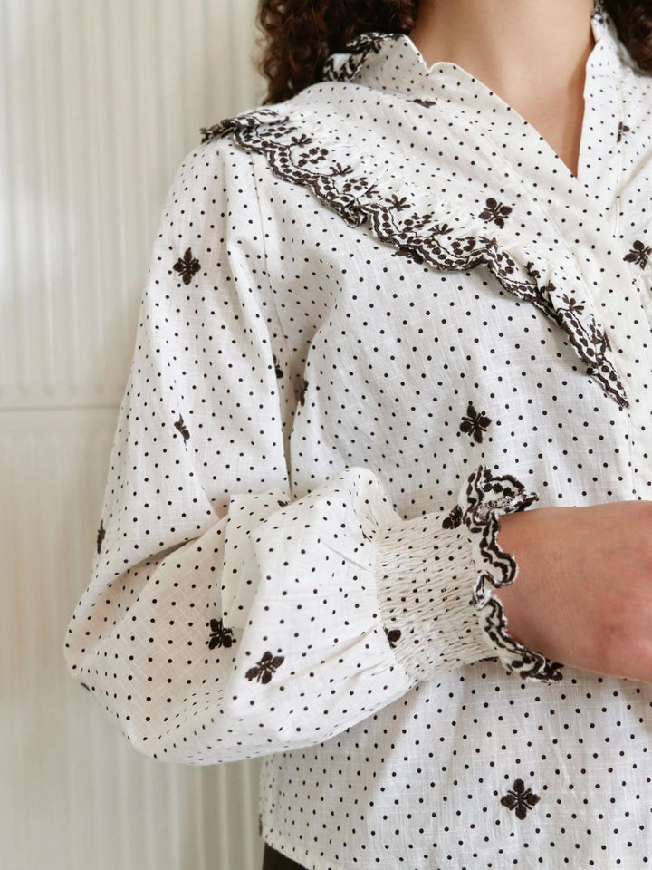 Degas Dot Blouse