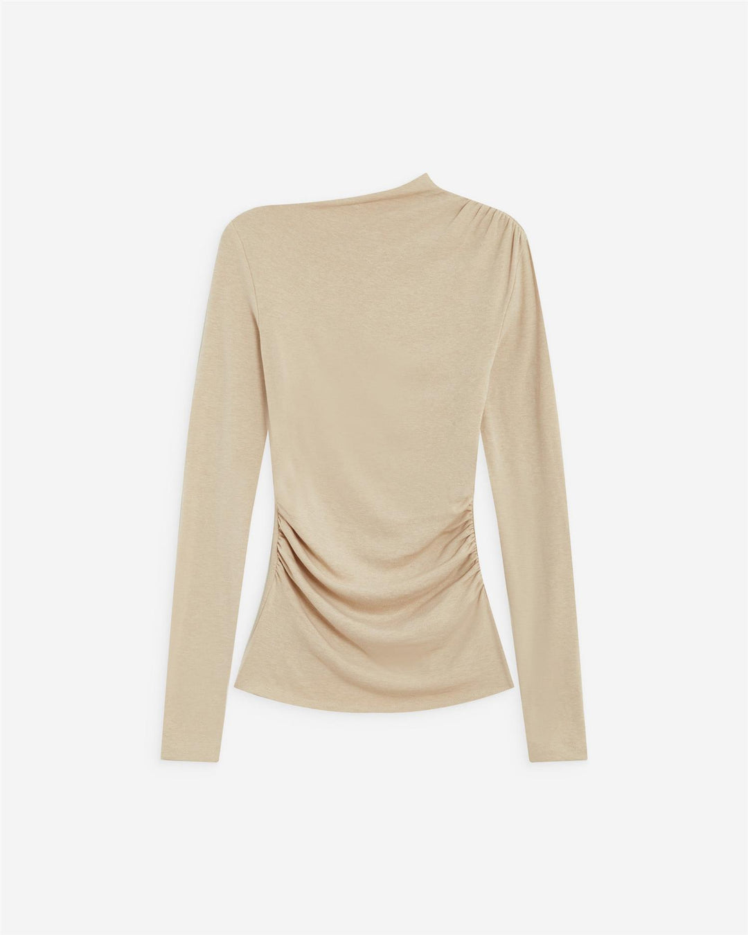 Aurygny Long sleeve asymmetric draped top