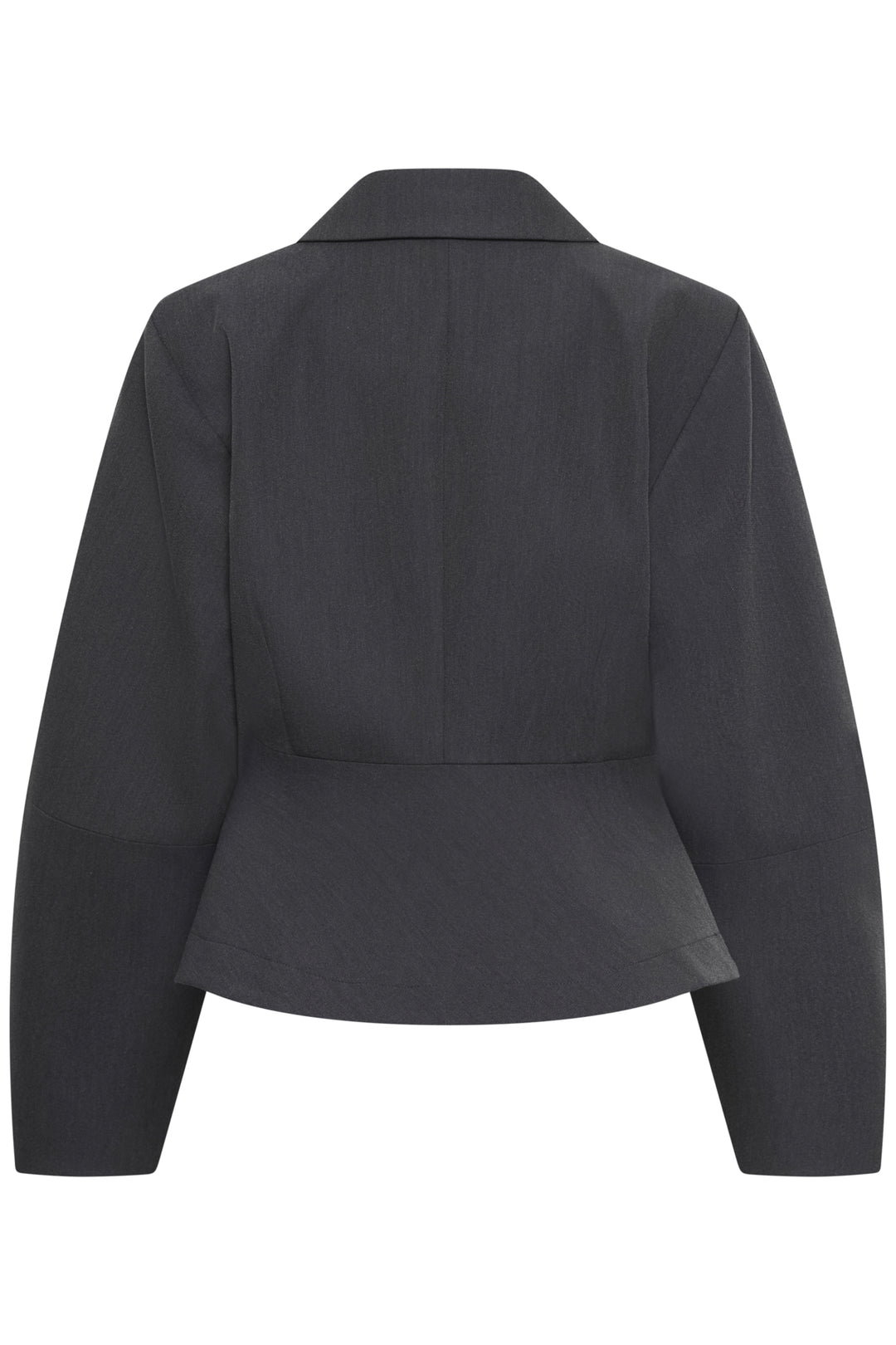 Evie shaped blazer dark grey