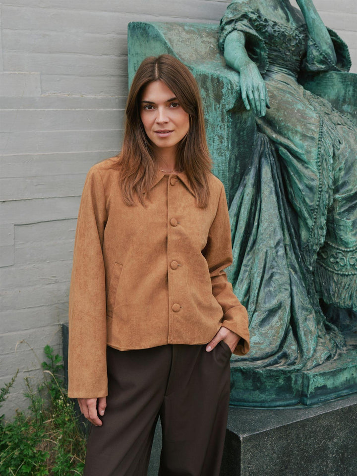 Nilo Faux Suede Jacket