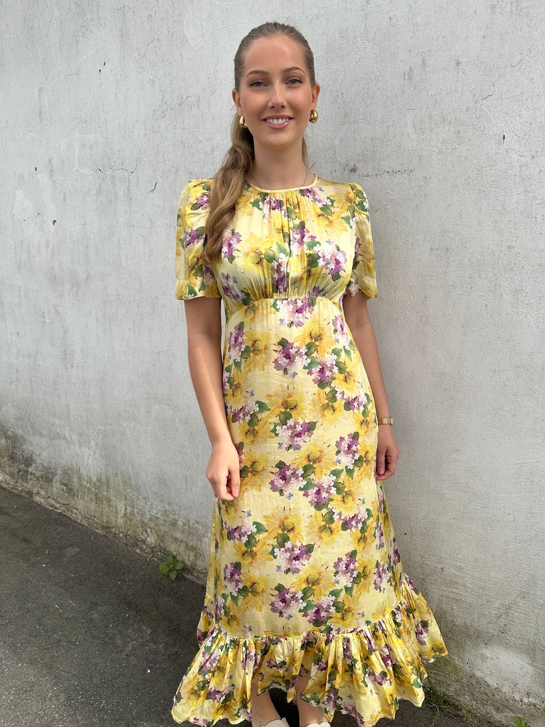 Satin Midi Dress