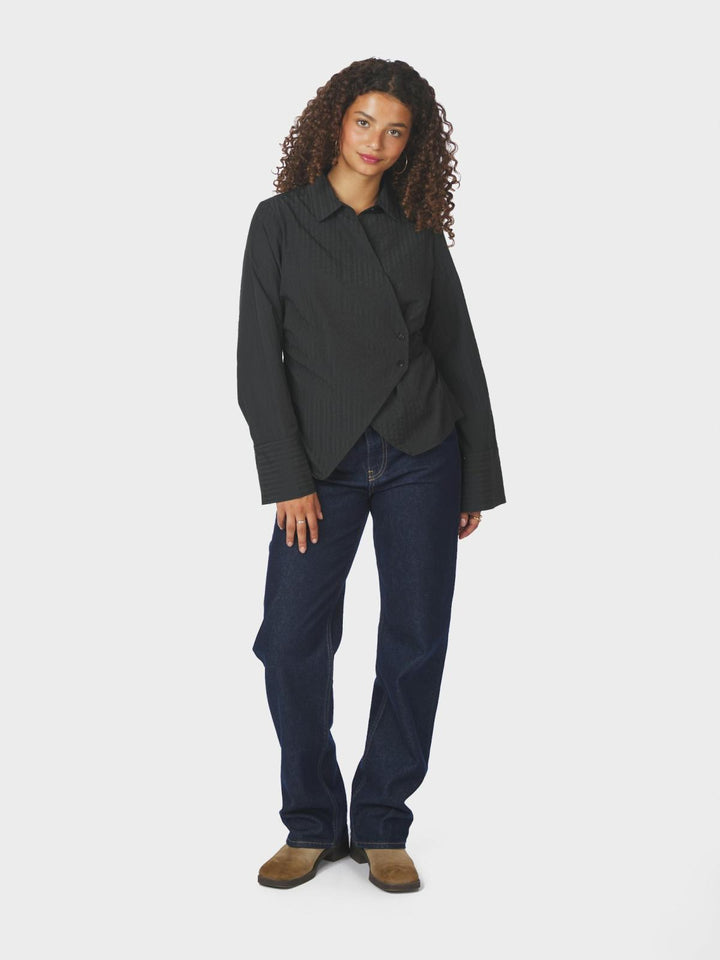 Fenli Tone Stripe Shirt