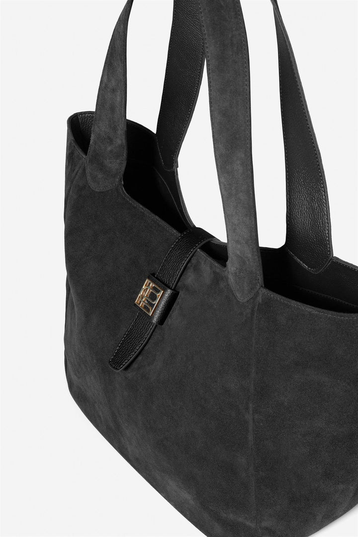 lucille tote bag large black