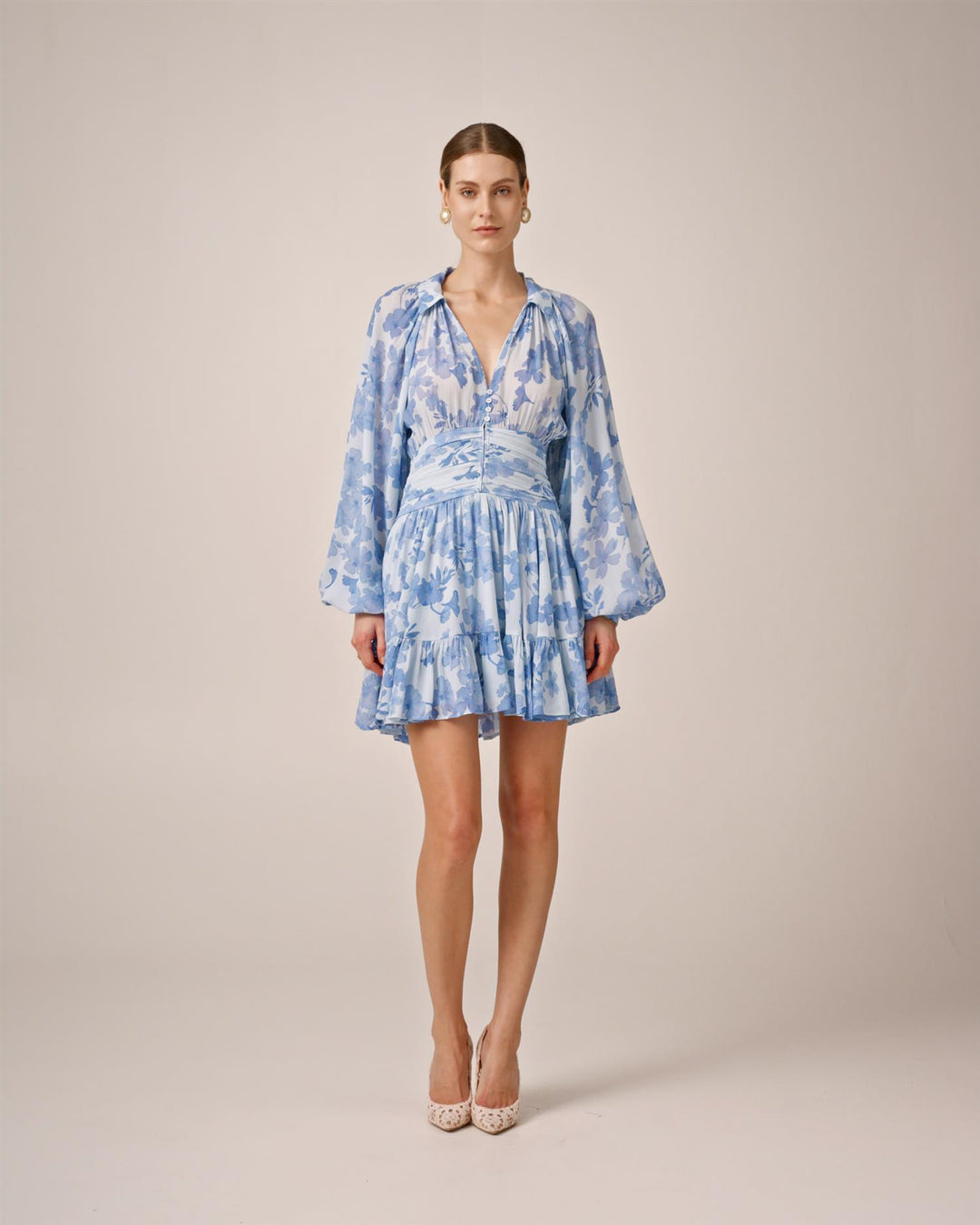Chiffon Mini Dress